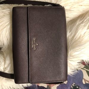 Like new Kate spade crossbody bag, plum color